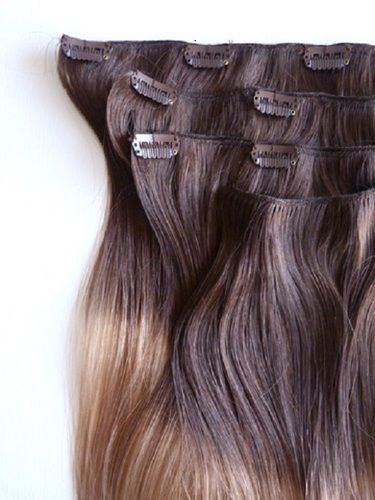 Human Hair Clip Weft Application: Household