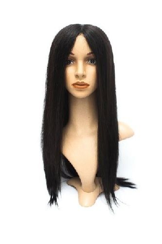 Black Ladies Indian Natural Hair Wigs