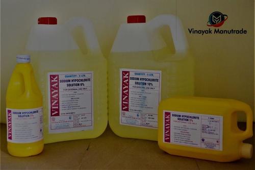 Sodium Hypochlorite Liquid Solution Application: Industrial