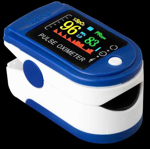 Plastic Mini Led Fingertip Pulse Oximeter