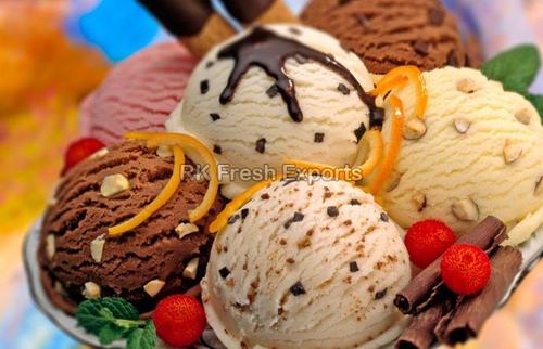 Multi Flavored Ice Cream
