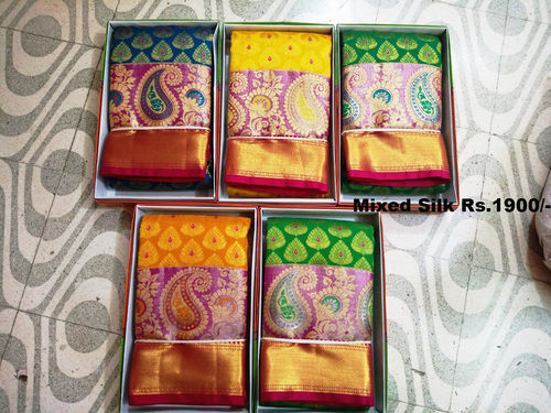 All Colors Highly Comfortable Brocade Silk Saree