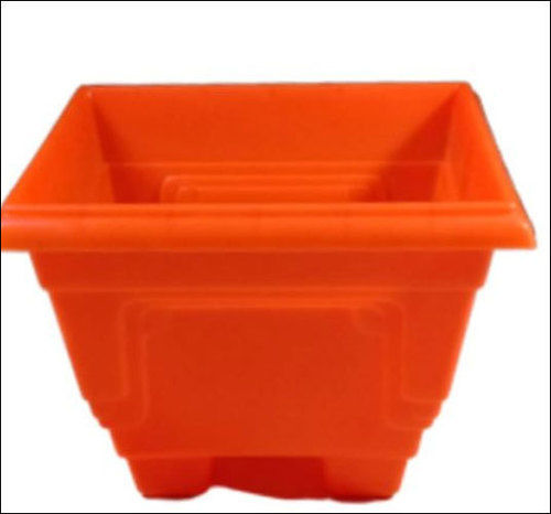 Plastic Garden Square Pot