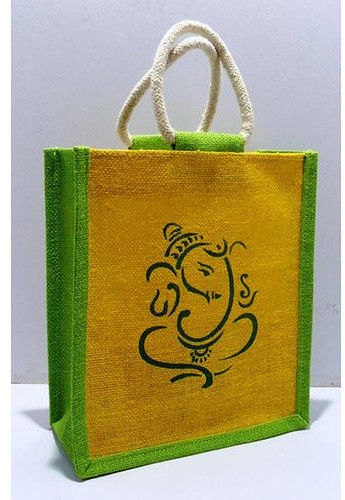 Designer Rope Handle Jute Bags