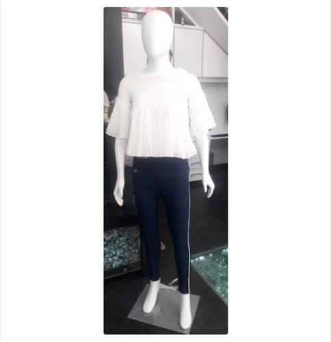 Female Full Body White Mannequin Age Group: Adults