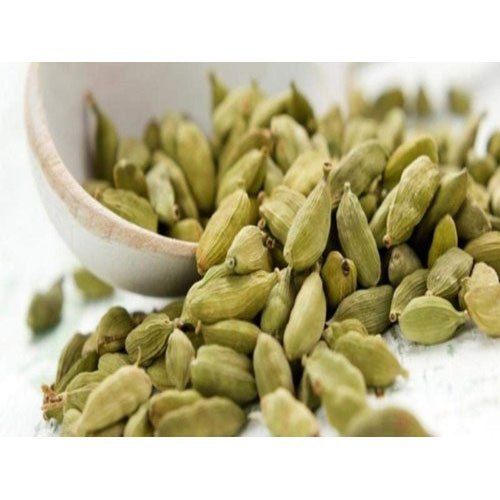 Healthy and Natural Green Cardamom - Oval Pods Packed In Plastic Bags | Very Good Quality, Non Harmful, Natural Taste