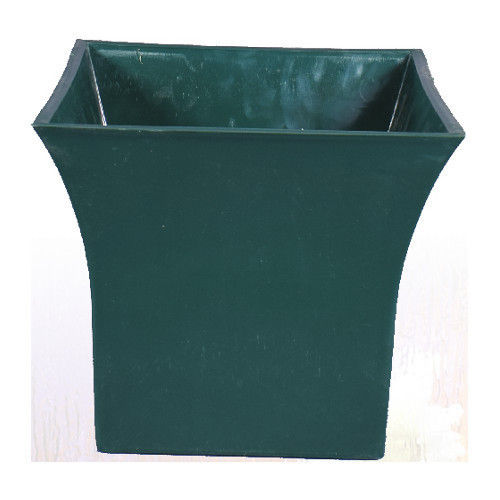 White Plastic Residential Garden Pot