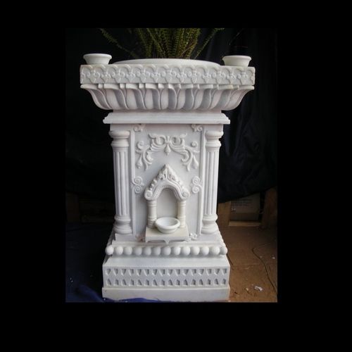 White Marble Stone Pot