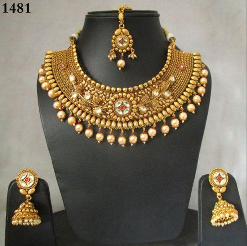 Women Traditional Necklace Set Size: Various Sizes Are Available