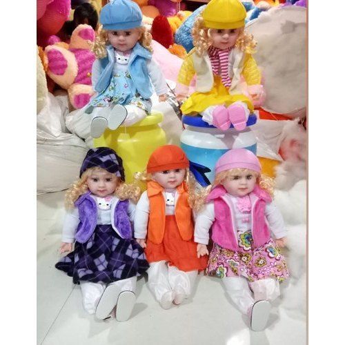 Multi Color Baby Doll Stuffed Plush Toy