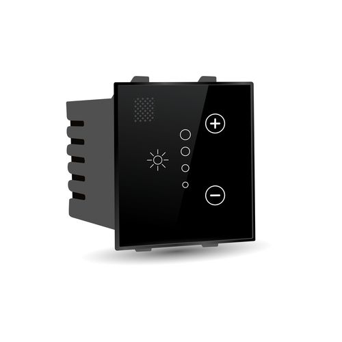 Poly Carbonate Dimmer Touch Switch Black