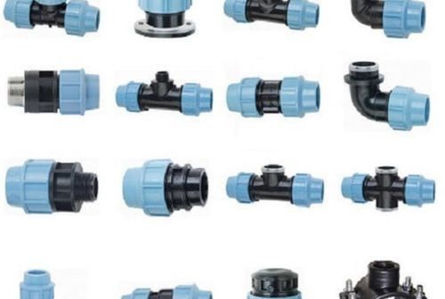 Blue+Black Economical Pp Compression Pipe Fittings