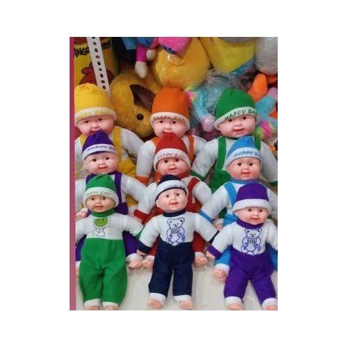 Multi Color Laughing Boy Soft Toy