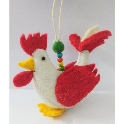 Multi Color Micro Fiber Cock Puppets Toy