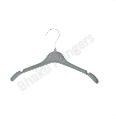 Plastic Hanger With Metal Hook For Kids Garments