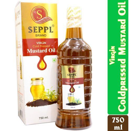 Virgin Cold Pressed Mustard Oil (750ml (Sarson Ka Tel)