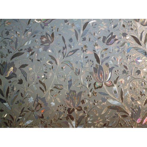 Multicolor Decorative Glossy Window Glass