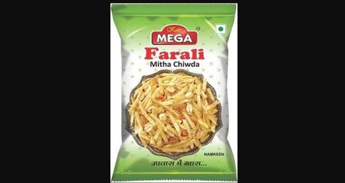 Farali Mitha Chiwda Namkeen Carbohydrate: 62.28 Grams (G)