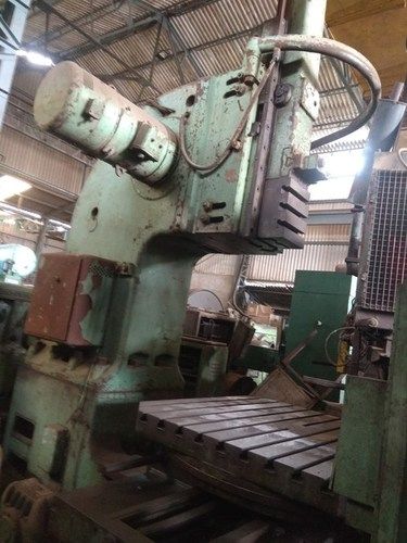 Green Industrial Heavy Duty Slotting Machine