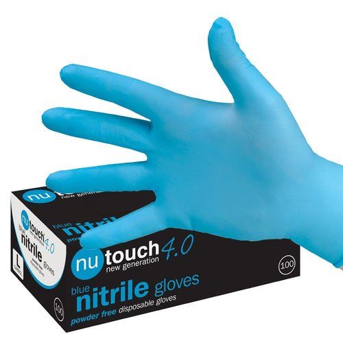 Plain Nitrile Disposable Medical Gloves