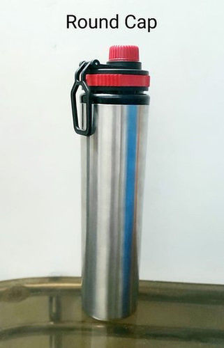 Silver Steel Sipper Bottle 750Ml