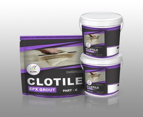 Clotile Three Components Epoxy Based Waterproof Tile Grout