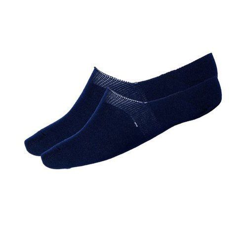 Cotton Navy Blue Loafer Socks