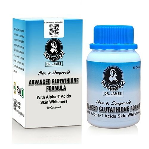 Dr James GMP Glutathione Skin Whitening Pills