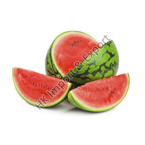 Dark Green Organic And Natural Fresh Watermelon