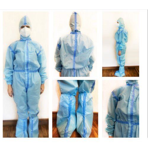 Spun Bonded Blue Ppe Kit Age Group: Adults