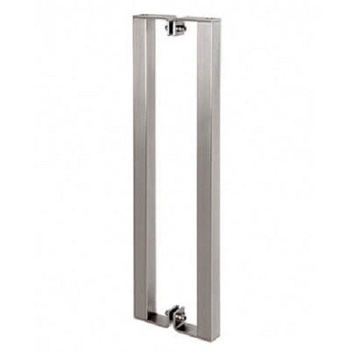 Silver Stainless Steel Square Door Handle