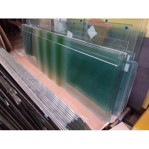 Plain Transparent Polished Toughened Glass