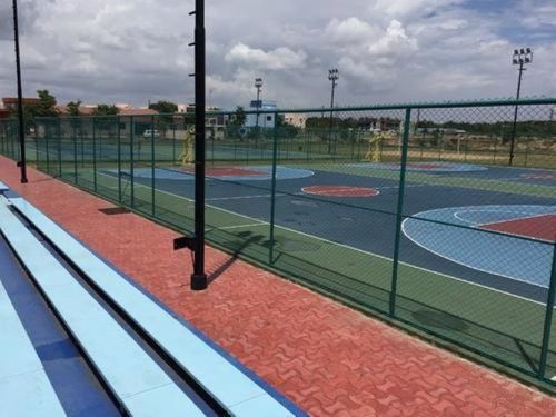 Multi Color Eco Friendly Synthetic Tennis Court Flooring