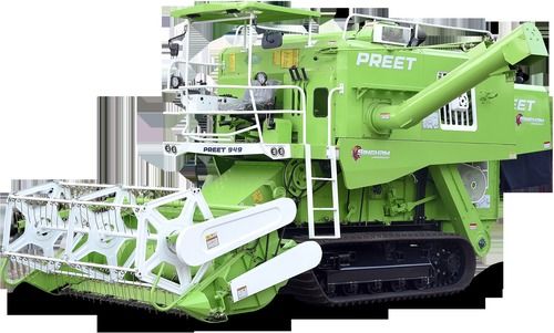 Low Maintenance Preet Combine Harvester Power Source: Diesel