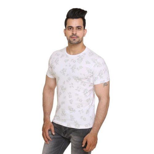 Mens Half Sleeve Cotton T-shirt