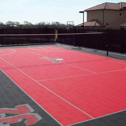 Red Outdoor Volleyball Court Flooring At Best Price In Aurangabad Aeroflex Sports Floorings