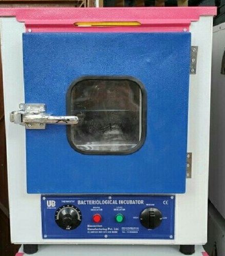 Bacteriological Incubator - Mild Steel, Rectangular Shape, Various Capacities | Ambient +5 to 60°C, Automation Grade, Accuracy ±1°C, Mostly Blue and White, Laboratory Application