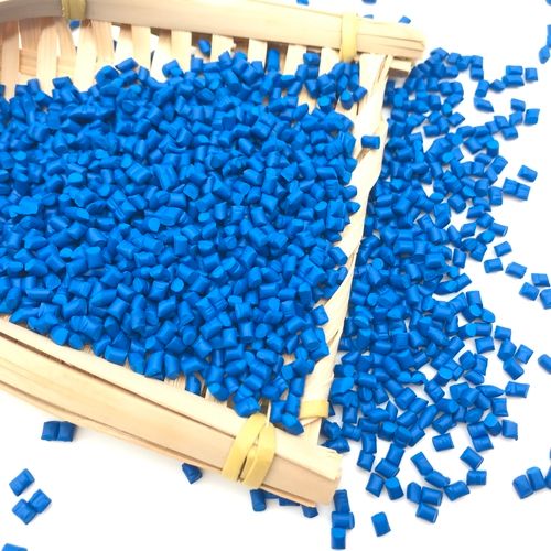 Blue Pp Plastic Pellet Hardness: Soft