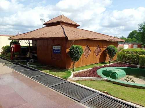 Eco Friendly Bamboo Hut - Eco Friendly Material, Easily Assembled Design | Ideal for Shops, Resorts, Kiosks, and Homes, Long-Lasting Durability, Easy Installation