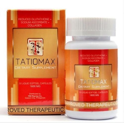 Tatiomax Glutathione Whitening Softgels Capsules 1600Mg - Storage Instructions: Cool And Dry Place
