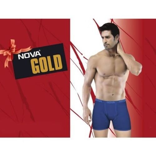 Mens Nova Gold Cotton Trunk