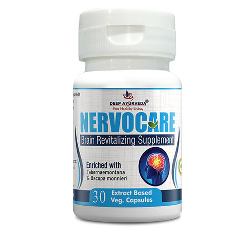 Nervocare Herbal Capsule Brain and Memory Support Supplement