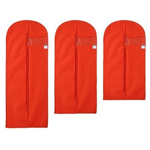 Orange Non Woven Wedding Gown Cover