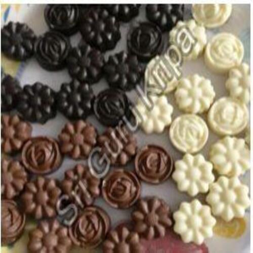 Tasty and Crispy Flower Shaped Chocolates