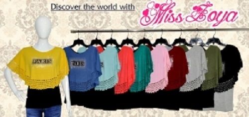 Various Colors Are Available Trendy Short Girls Tops