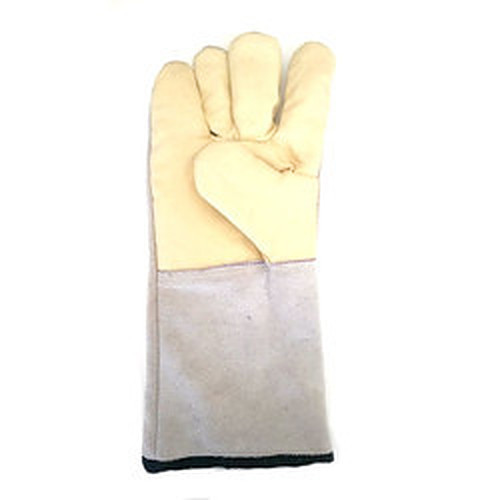 Yellow Skin Friendly Kevler Leather Gloves