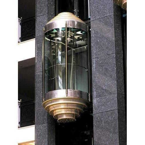 Transparent Glass Capsule Elevator Usage: For Passengers Loading