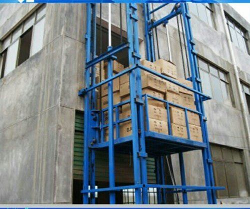 Wall Mounted Color Coated Heavy-Duty Hydraulic Goods Lifts For Warehouse