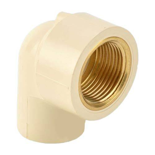 White Cpvc Brass Elbow 3/4 Inch