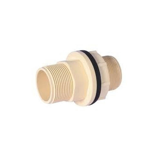 White Cpvc Tank Nipple 1 1/4"